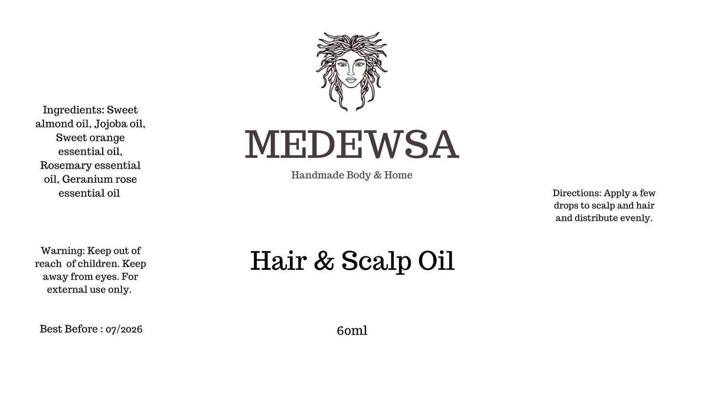 Sweet Jojoba Hair & Scalp Oil